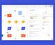 L Miro flowchart and kanban board